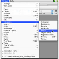 indesign interactive pdf go to page function