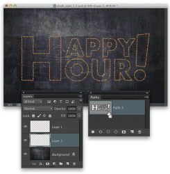 Photoshop Chalkboard Effect - Layers Magazine