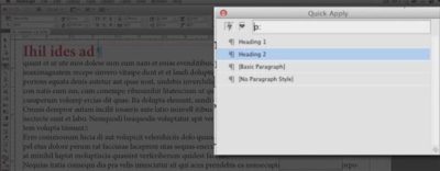 Quick Apply In Indesign Cs5 Layers Magazine