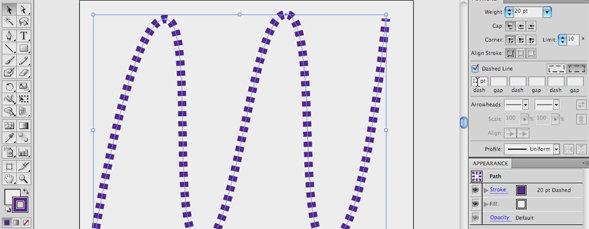 Creating Dashed Lines In Illustrator CS5 Layers Magazine