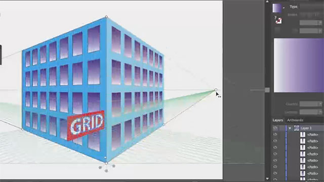 csp perspective grid